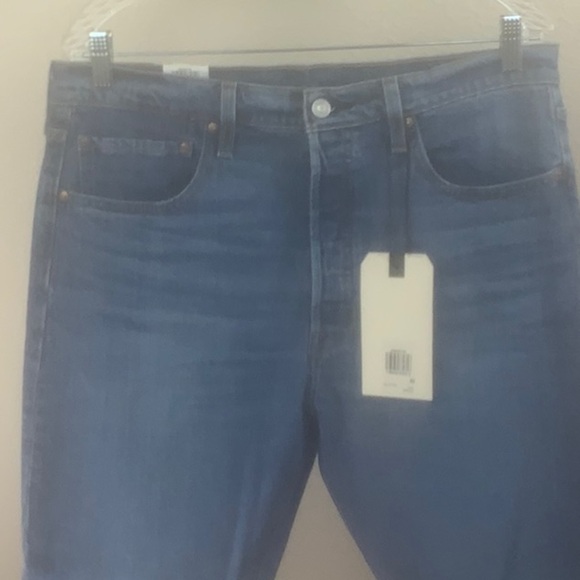 LEVI’S 501 Skinny Jeans, Jive Ship Wash, 33, NWT - Picture 3 of 9